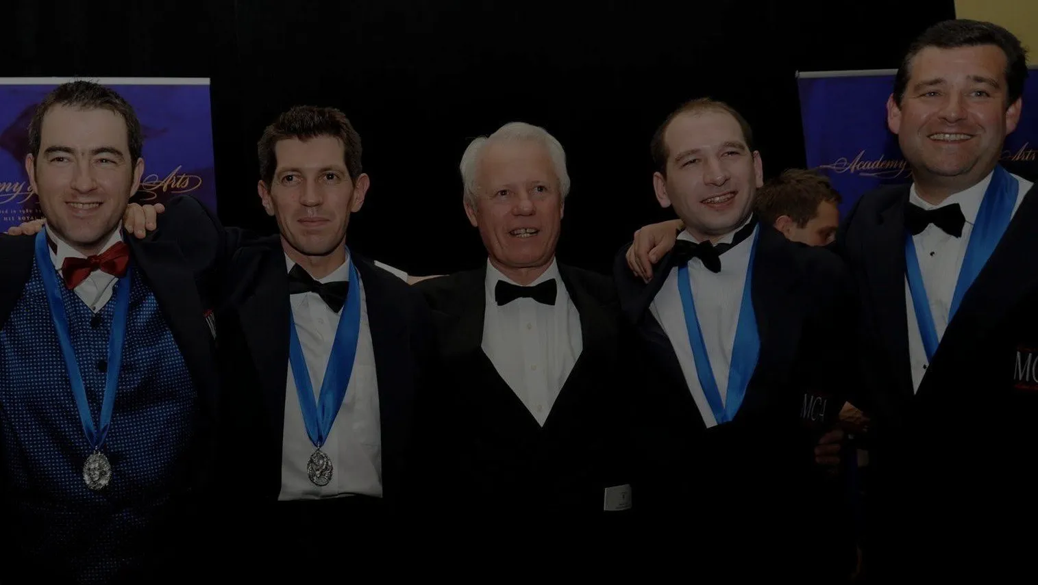 The Le Gavroche team with their mentor Silvano Giraldin